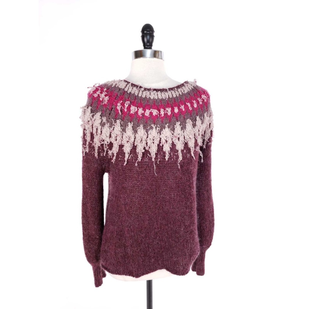 Free People Baltic Fairisle Boat Neck Sweater - Picture 5 of 8